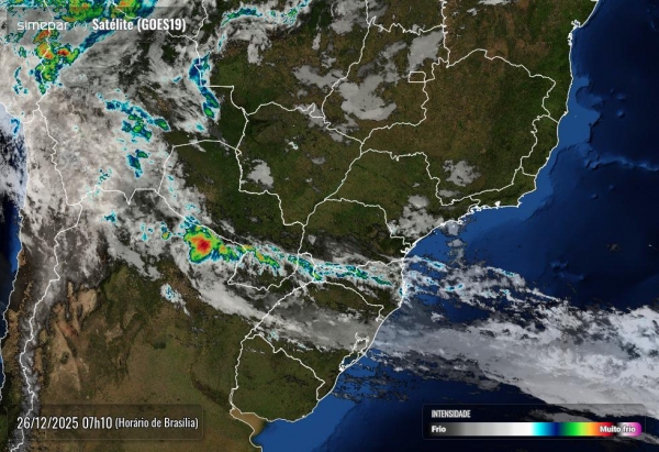 Satélite Goes-19. Foto: Simepar