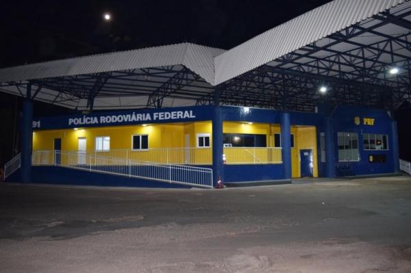 PRF posto de Guaíra. Foto: PRF