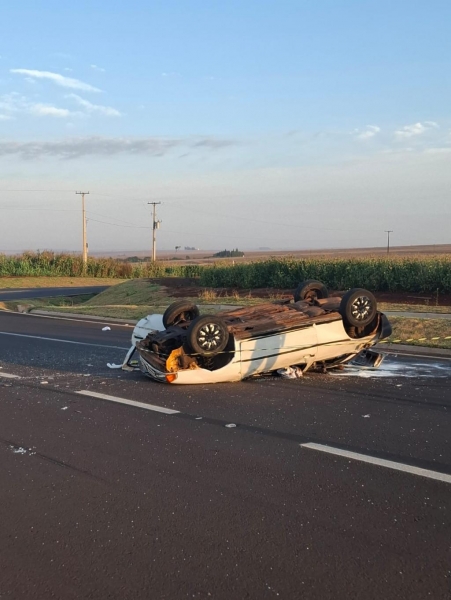 Uma pessoa morreu no acidente. Foto: PRE.