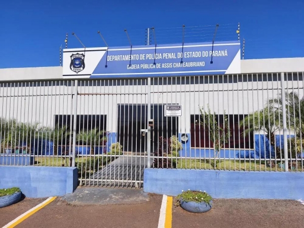 Cadeia Pública de Assis Chateaubriand. Foto: Arquivo.