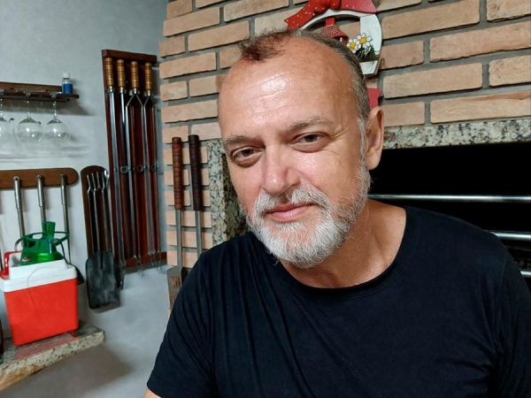Marcos Francescon, de 60 anos, Foto: Arquivo Pessoal.