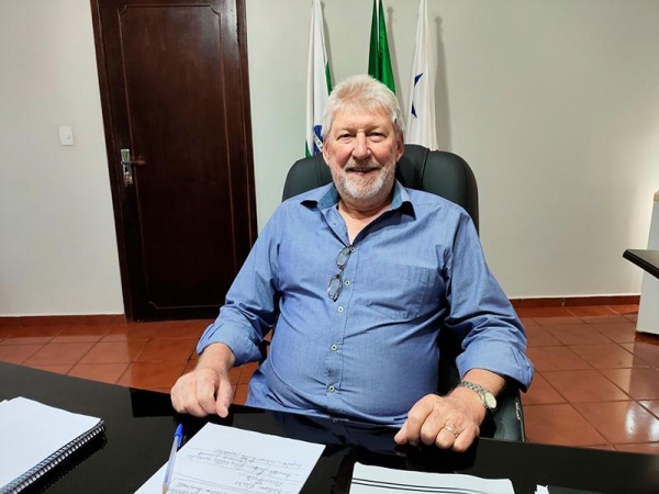 Prefeito Lari Hitz. Foto: Assessoria.
