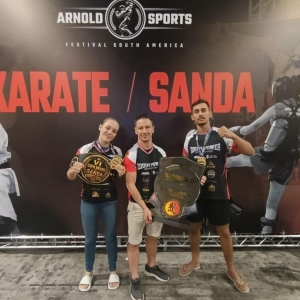 Atletas de Nova Santa Rosa: Jenifer Zielke e Carlos Pastorio