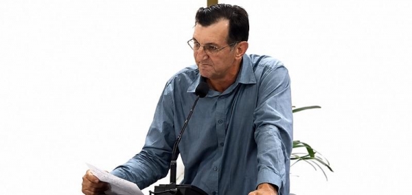 Vereador Ari Schmidt. Foto: Divulgação.