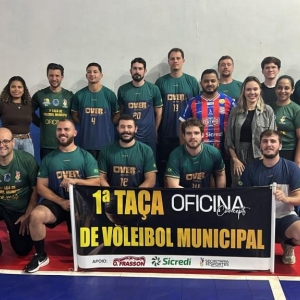 Na categoria Masculino Adulto, a equipe Over sagrou-se campeã. Foto: Assessoria.