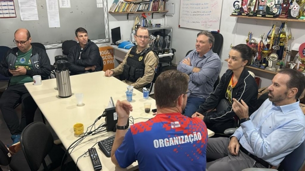 Corrida da Soja começou a ser planejada durante encontro na Secretaria de Esportes  Crédito: Assessoria