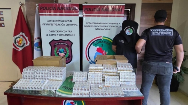 Foto: Polícia Nacional do Paraguai