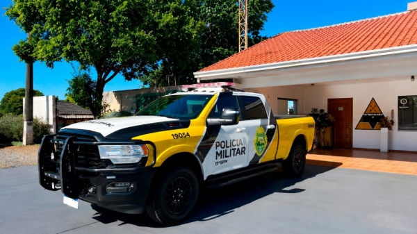 Posto da PRE em Vila Paraíso, Palotina. Foto: Arquivo.