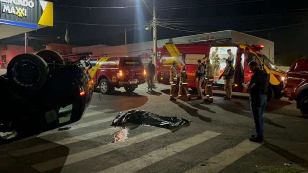 O homem que era alvo dos disparos não resistiu aos ferimentos. Foto: CGN.