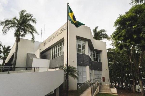 Justiça Federal de Guaíra, onde foram realizados os julgamentos dos dois casos envolvendo policiais.