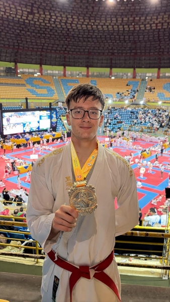 Lucas, campeão brasileiro. Foto: Divulgação.
