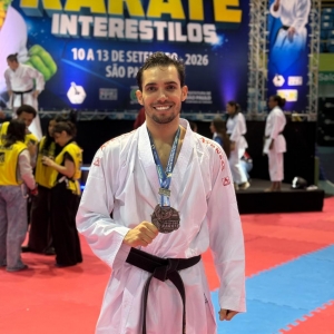 William Aguera, vice campeão. Foto: Divulgação.