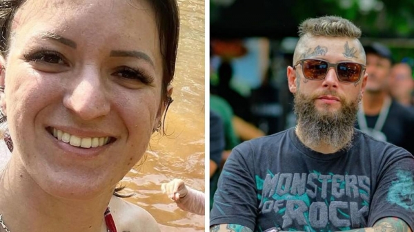 Companheiro mata mulher a facadas — Foto: Reprodução/ Redes sociais