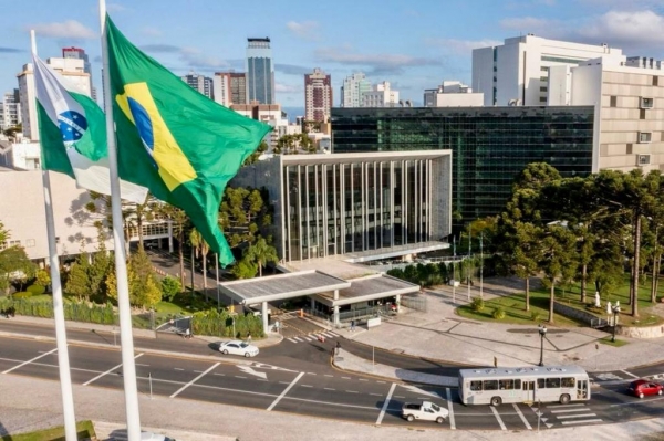 Sede da Assembleia Legislativa do Paraná. Foto: Assessoria